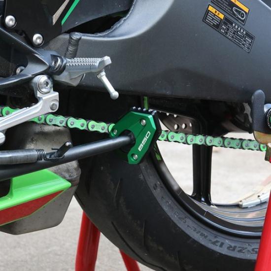 Для Kawasaki Ninja 650 Ninja650 EX650 Расширитель боковой подножки Увеличивающая площадка для подножки