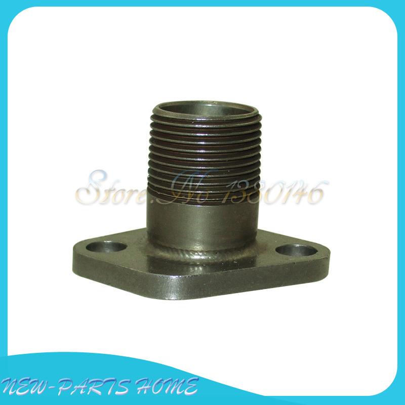 Threaded Exhaust Flange For Predator 212cc GX160 GX200 Go Kart Mini Bike