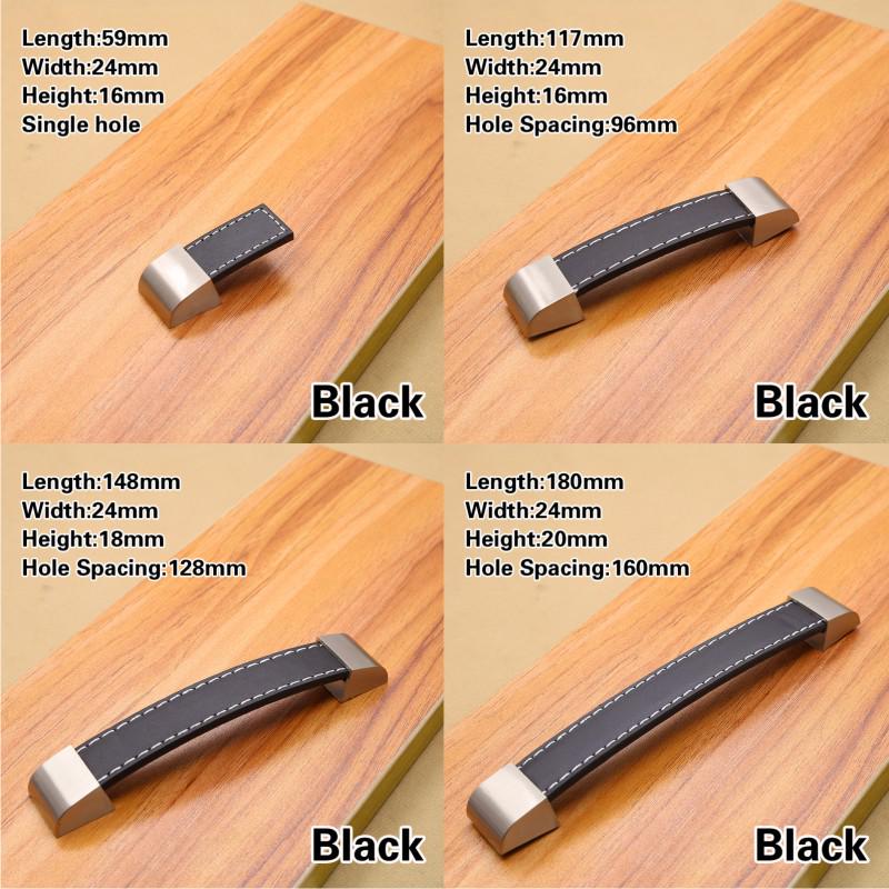 1 шт. кожаная дверная ручка кухонный комод шкаф ящик ручка винтажная для мебельной фурнитуры фурнитура