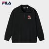 Fila Унисекс Толстовка с капюшоном и молнией на половину с цветочным принтом Бегония