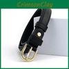 Leather Belt Vintage Women Versatile Decorative Waistband Casual Jeans Strap