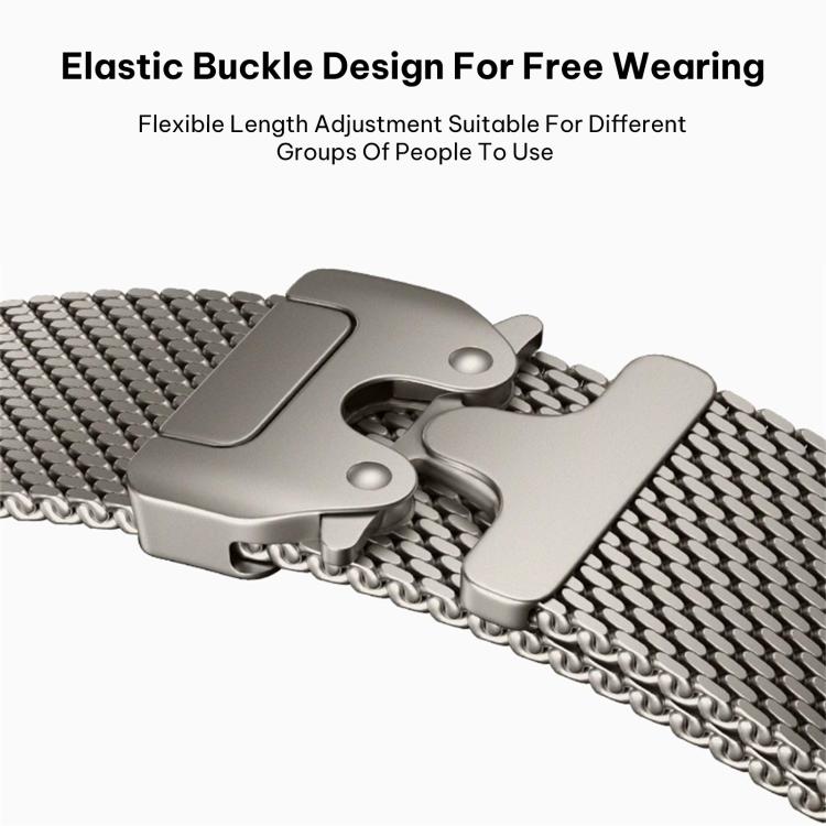 New Arrivals for Apple Watch 42 / 44 / 45 / 46 / 49mm 5 Pack XDfind Umbrella Buckle Milanese + Butterfly Buckle Mixed Watch Band