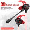 Gaming Wired Earphone 3.5mm Headset with Mic Headphones for PS4 PUBG 3.5mm Phone 3D Earbuds