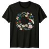 Mediterranean Coastal Shells Unisexs TShirt Beach Birthday Gift For Her