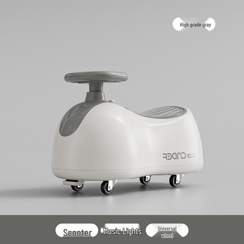 Многофункциональная детская качалка-лошадка и машинка-арахис с бесшумными колесами и защитой от опрокидывания