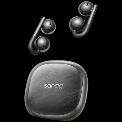 Беспроводные наушники SANAG F60 с открытыми ушными раковинами и креплением-клипсой
