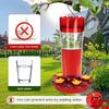 Plastic Hummingbird Feeder For Outdoor Hanging, Ant And Bee Proof