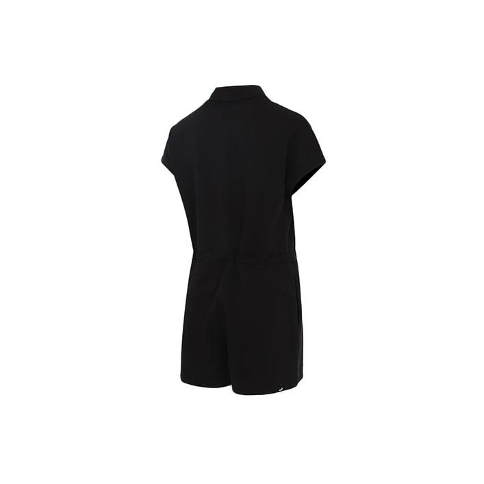 Puma SS21 Однотонный женский комбинезон на молнии с завязками, черный 532849-01