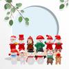 Новая серия S Angel Christmas Party: фигурка снеговика в закрытой коробке, Санта-Клаус в загадочной коробке, подарок на день рождения или Рождество, игрушка-сюрприз.