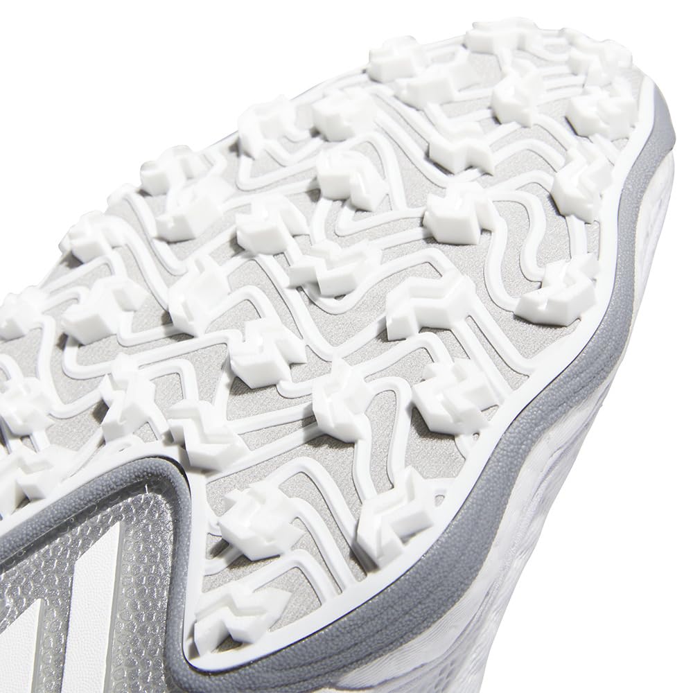 Обувь для гольфа Code Chaos 25 Boa Footwear Two cm 2E [Adidas Golf] женские белые/серебристые металлик/серые 23.5