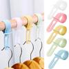 10Pcs Anti-slip Fixed Lock Hanger Windproof Colorful Rack Holder New Hanger Buckle