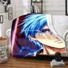 1pc Blanket Kuroko's Basketball1 Print Design, Lightweight Blanket for Sofa, Bed- Soft &Warm, Gift for All Seasons like Christmas, Halloween