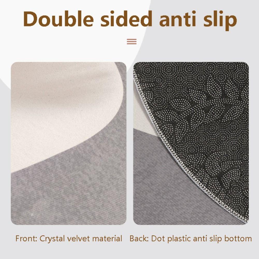 Washable Anti Slip Carpet 60*180 Cm Kitchen Rug Quiet Style Entrance Carpet Sofa