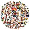 Waterproof Monkey Pirate Adventure Stickers! vinyl decals for laptops, luggage, and more. Fun animal themed stickers.
