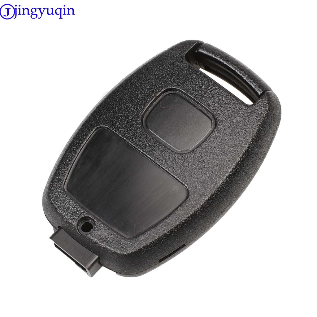 Jingyuqin Car Key Case Shell Remote Fob Cover For HONDA Accord CRV Pilot Civic 2003 2007 2008 2009 2010 2011 2012 2013