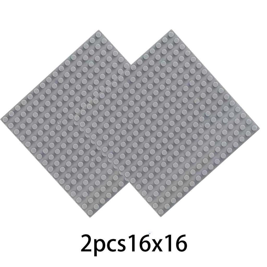 2 шт. 16x16 Базовая пластина-основа, совместимая с основными брендами, Игровой набор ДЕТСКОЕ Творчество Игрушка Аксессуары для основы