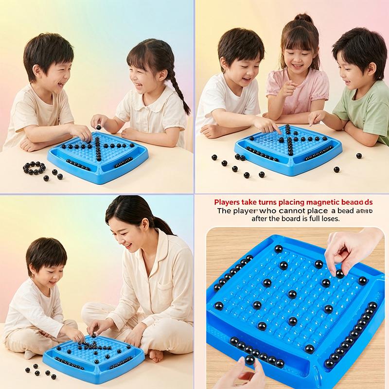 Magnetic Battle Chess with Penalty Board Storage Bag Creative Interactive Table Game for Family Game Night Kids Birthday Gifts