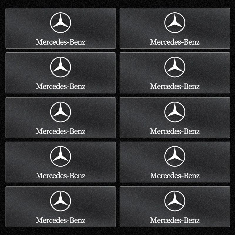 AABIE1 Car Window Lift Button Sticker Steering Wheel Decal Car Interior Goods Caps For Mercedes-Benz C450 C180 C200 C220 C250 C300