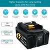 Upgraded for Makita 18V 10000mAh Battery BL1830 BL1830B BL1840 BL1850 BL1850B BL1860B BL1815 Replacement Lithium Battery