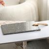 Light Luxury Geometric Marble Leather Chopping Board Ornaments Model Room Exhibition Hall Dining Room Kitchen Living Room Desktop Tray Accessories
