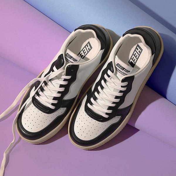 Hilltop 6cm Height Increase Sneakers Raon Black [230~280MM]-HT4900-BK