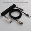 USB Port a Mechanical Keyboard Type C USB Cable Mechanical Keyboard Coiling Cord  Desktop Computer