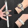 Совместимый металлический и кожаный браслет для Huawei GT5/6 и Watch4/3 Pro - Женский высококлассный дизайн.