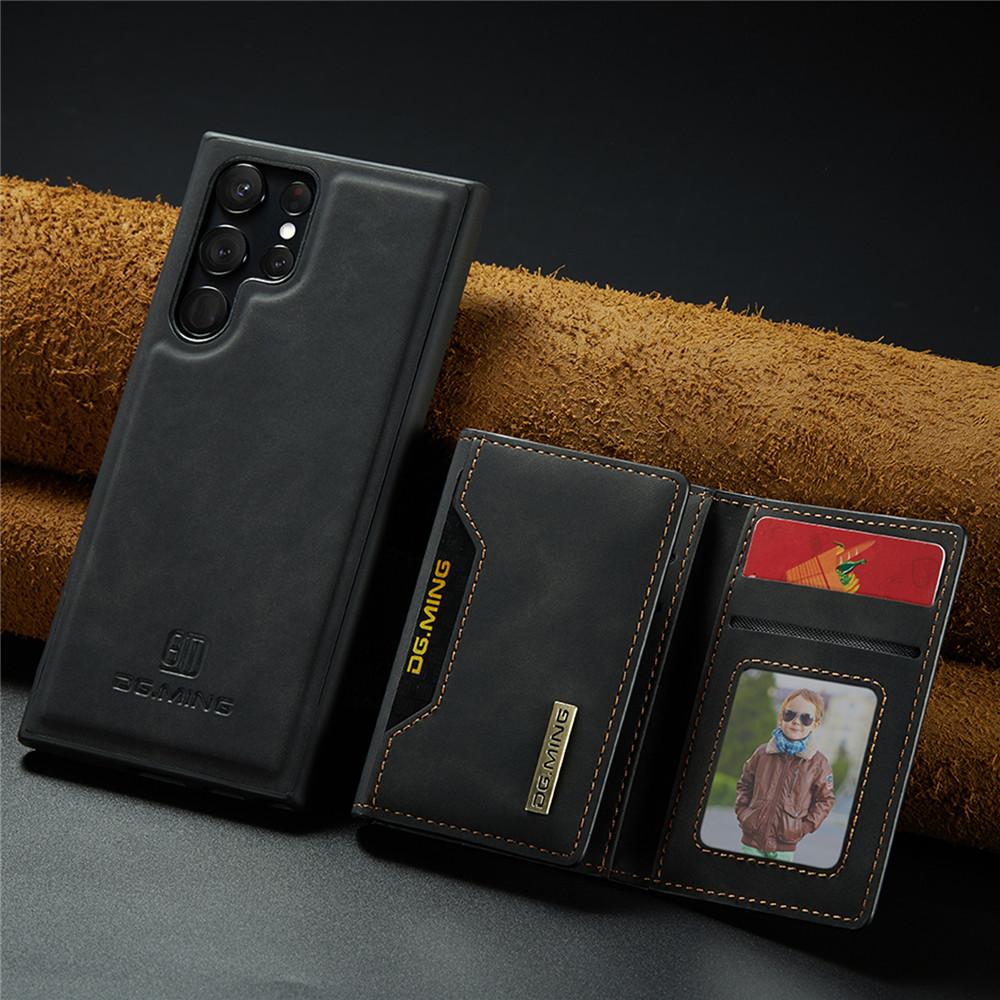 Съемный кожаный чехол с магнитной застежкой 2 в 1 для Samsung Galaxy S20 S21 S22 S23 S24 Ultra Plus FE, чехол-кошелек, держатель для карт, карман