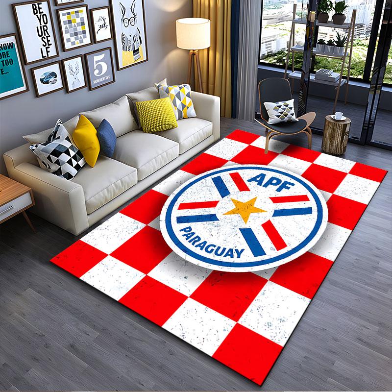 Paraguay APF Logo Carpet suitable as a non-slip mat for the living room or bedroom sofa
