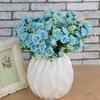 1 Bouquet Simulation Rose No Watering Vivid Ornamental Bright Color Artificial Flowers Home Beautification