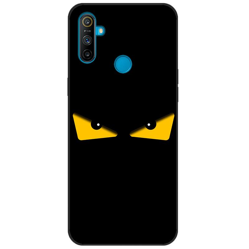 Чехол-бампер для Realme C3, мягкий силикон TPU, задняя крышка с рисунком, для OPPO Realme C3 RMX2020 C 3 RealmeC3, мультяшный чехол для телефона Funda
