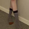 Bananasisters Pinstripe Point Socks 3 Colors