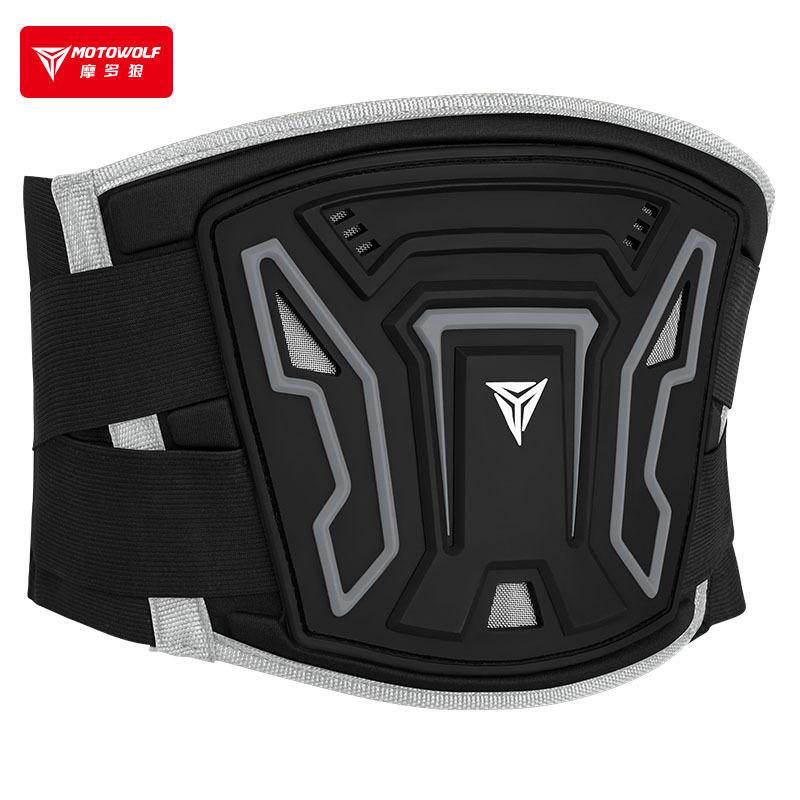 Motowolf Motorcycle Waist Protector Biker Touring Kidney Belt Breathable Cycling Waist Belt Adjustable Sport Waist Guard Unisex