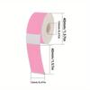 12mm×40mm Adhesive Label Maker Paper 160/Roll Self-Adhesive Labels Thermal Paper  Portable Printer
