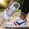 Fashion Tenis De Hombre Wide Toe Box Barefoot Shoes Minimalist Breathable Comfortable Outdoor Walking Shoe Sports Casual Blue Shoes 2025