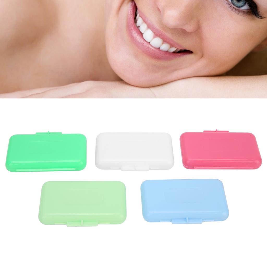 5 шт. фруктовый вкус ортодонтический защитный воск для защиты полости рта и зубов воск для брекетов