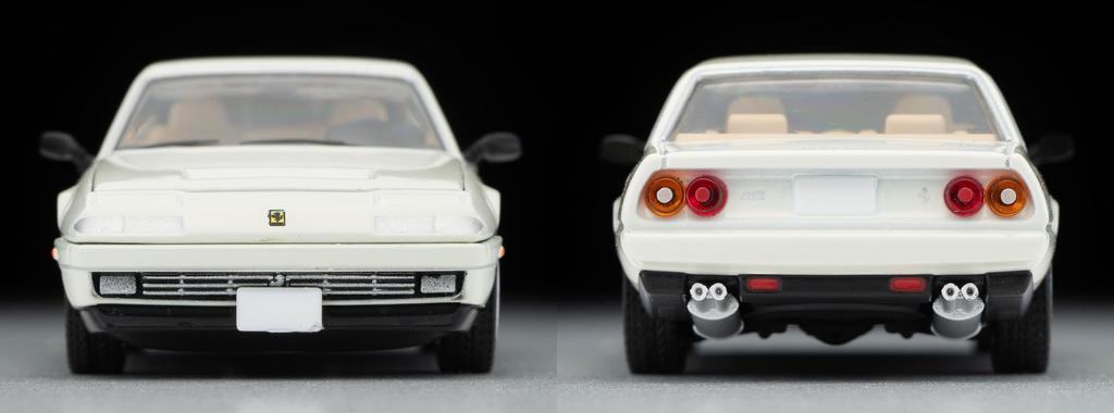 Tomica Limited Vintage Neo Ferrari 412 White Finished Product LV-N