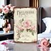 Винтажный цветочный металлический настенный плакат Ретро Декор для кухни Подарок