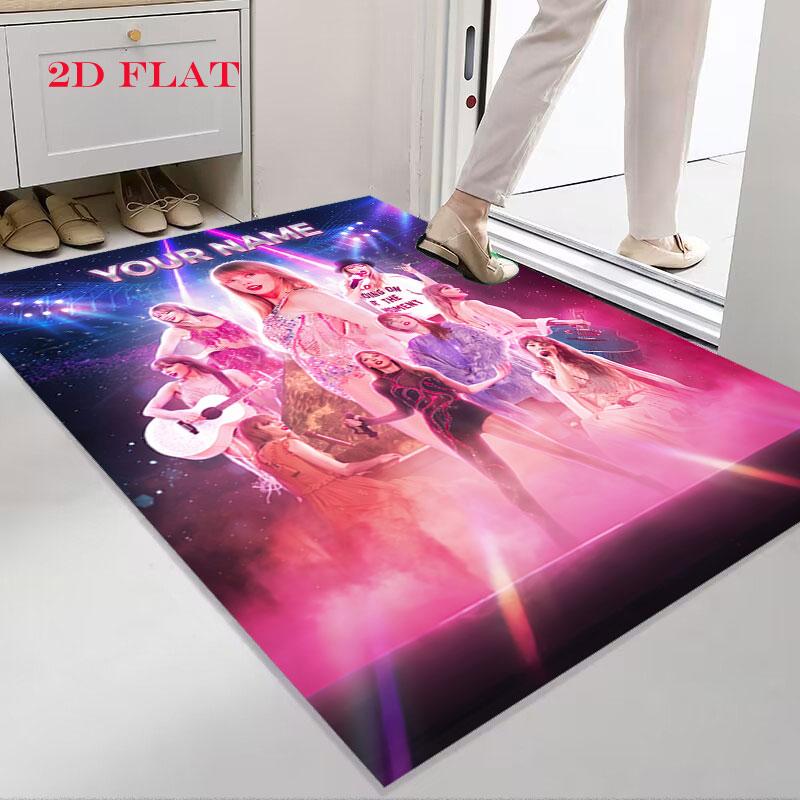Custom Taylor Swift Carpet Rug for Living Room Bedroom Home Sofa Decoration,Kids play Nonslip Floor Mat