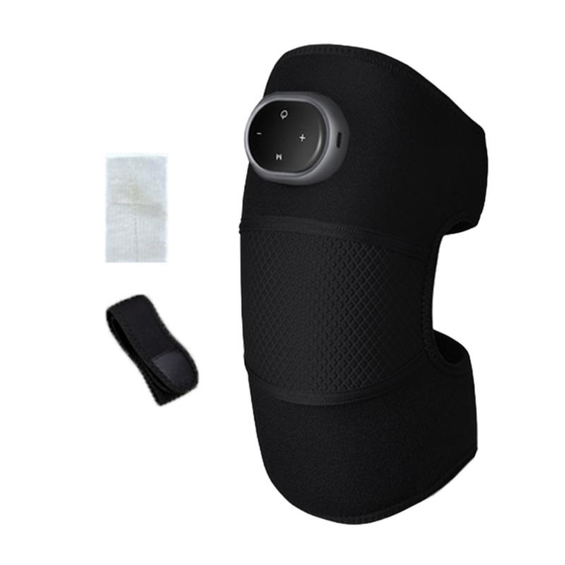 Массажер для коленей с технологией нагрева и вибрации Портативный аппарат для терапии коленей Снаряжение для любителей фитнеса