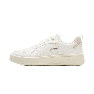 Li Ning Wheat Age Скользкие, износостойкие, дышащие, увеличивающие рост, низкие кеды для скейтборда, женские AGCV312-3