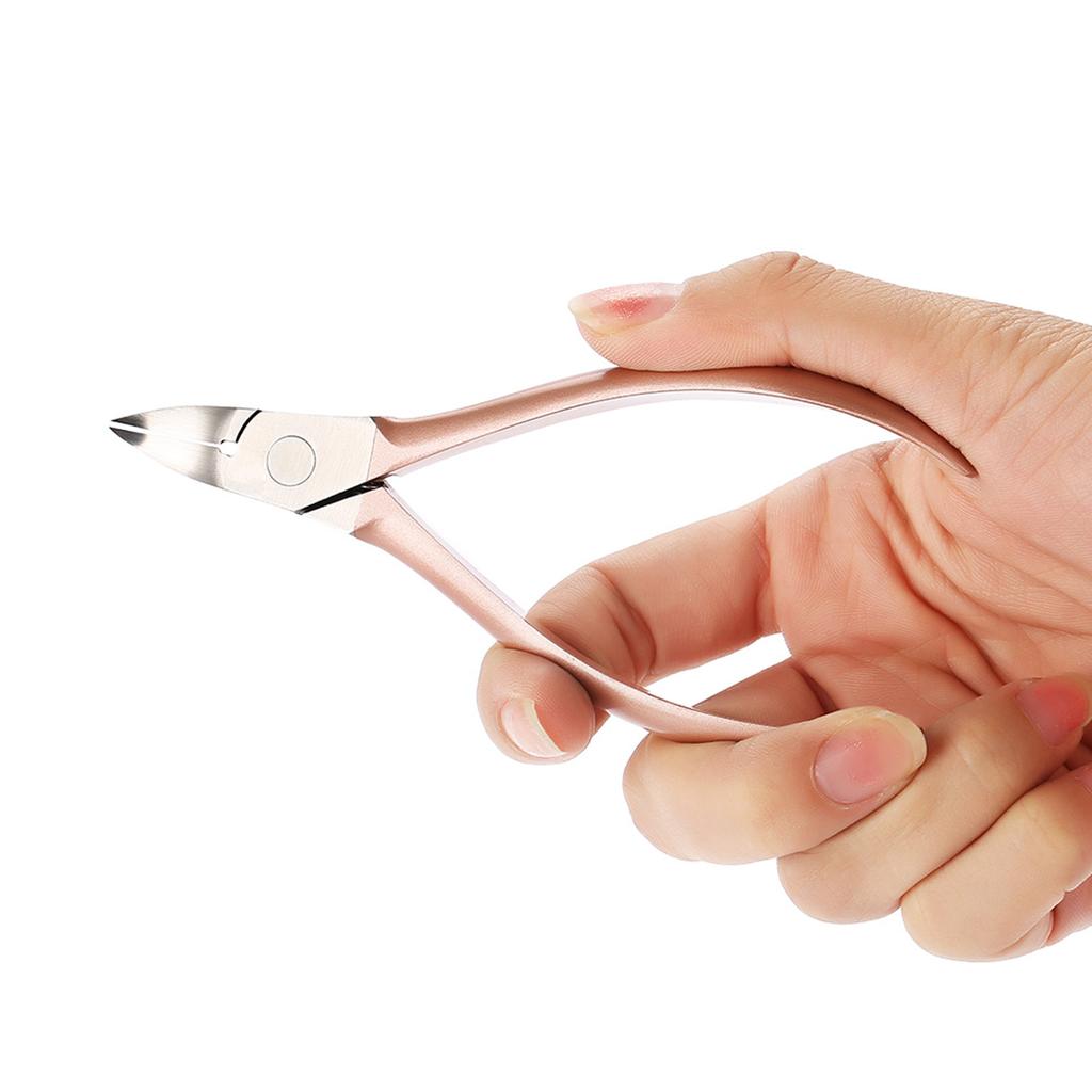 Украшения для ногтей из розового золота Инструмент для снятия страз Кусачки для ногтей Ножницы Маникюрные инструменты