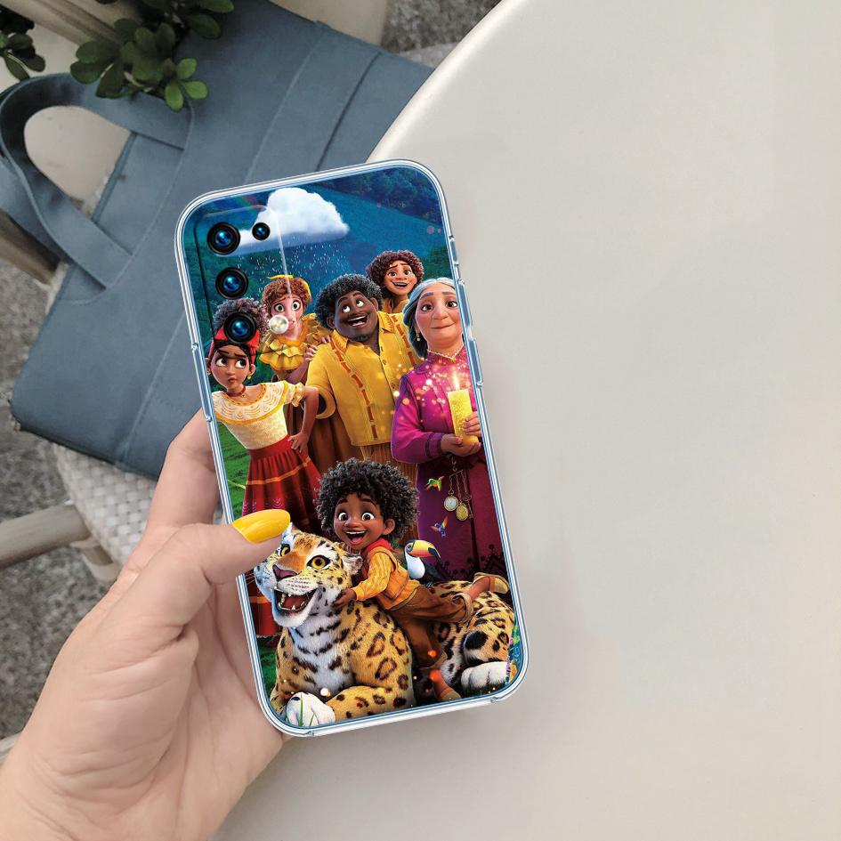 CJ49 Encanto Disney Soft Shell Transparent Phone Case for Samsung Galaxy A04 A04S A14 A23 A34 A54 M23 M33 M52 M53