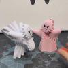 Напечатанный на 3D-принтере Куб-призрак, снимающий стресс и тревогу, Хэллоуин, мультяшная фигурка призрака, статуэтка, игрушка-непоседа, настольное украшение, орнамент