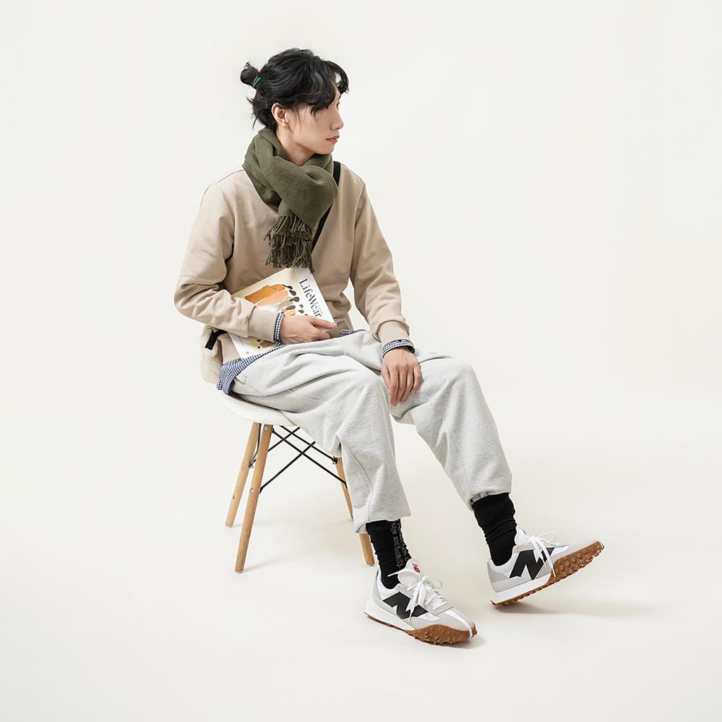 New Balance XC-72 Бело-черные кроссовки унисекс UXC72SD