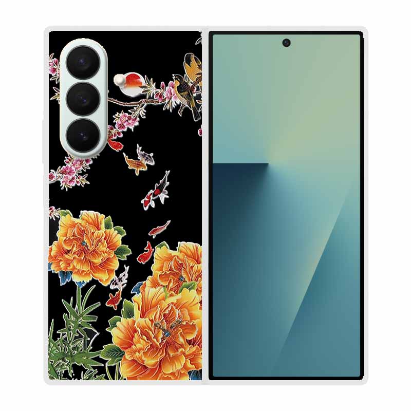 For Samsung Galaxy Z Fold 7 Case Transparent Plastic Hard Back Cover Coque For Samsung Galaxy Z Fold7 5G Phone Case Cover ZFold7