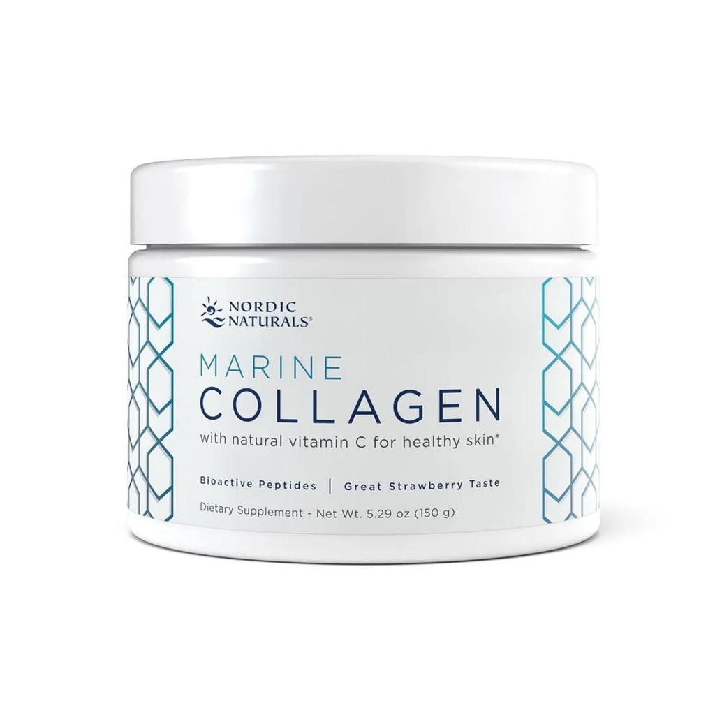 Marine Collagen, Strawberry - 150 grams