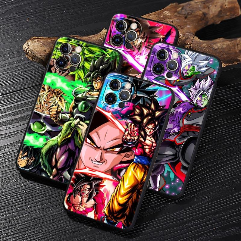 Cartoon Goku For iphone 17 Case Dragons Balls Cool For iPhone 16 15 11 12 13 Mini 17 Pro Max 16 Plus 17E 16E Air Case Soft Cover