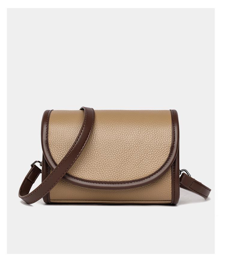 Кожаная женская сумка Premium Pillow Bag Niche Commuter Messenger Bag Women's First Layer Cowhide Shoulder