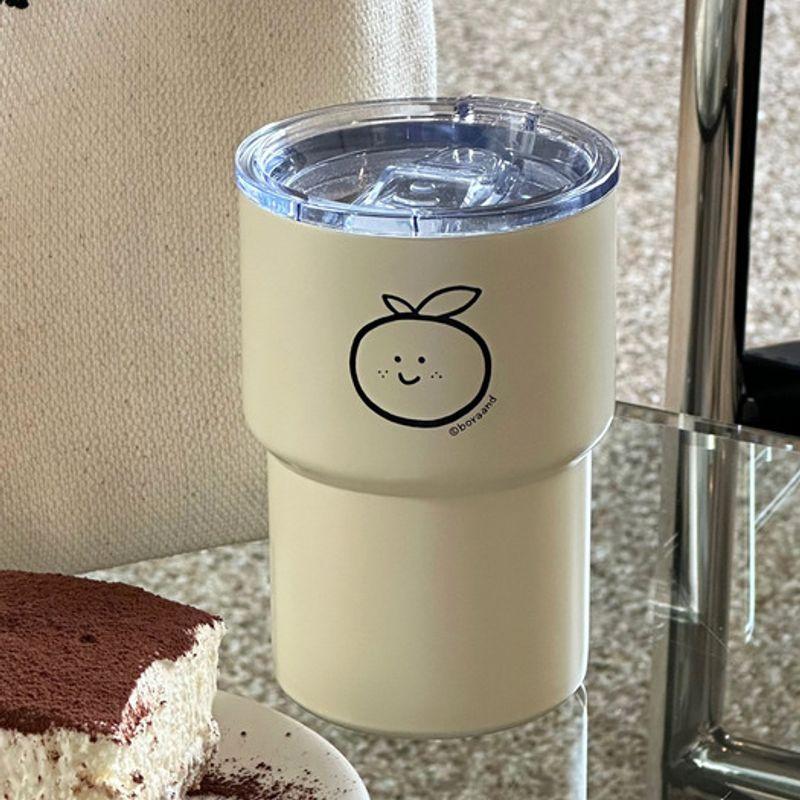 Boraand Tangerine Stainless Tumbler (480ml)